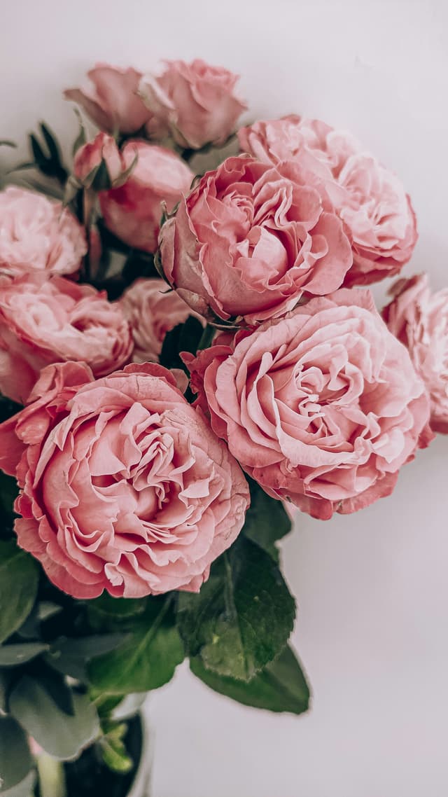 Floral arrangement detail